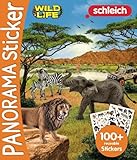 schleich waldtiere  SCHLEICH - WILD LIFE STICKER AND FUN - 2 EN 1