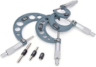 Thickened Wear-Resistant Micrometer, 0.001Mm Imperial Micrometer, Durable for Mechanist Caliper Tool Woodworking