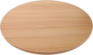 Solid Wood Round Tabletop for Dining Coffee Shop and Home Use Heavy Duty Replacement Circle Countertop,15.72in
