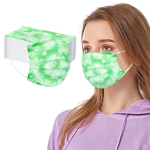 BEIBEIA Adults Disposable Face_Mask,Cloth Covering,No Washable, Lightweight Breathable and Anti-Haze Dust Mouth Guards Balaclava - Image 3
