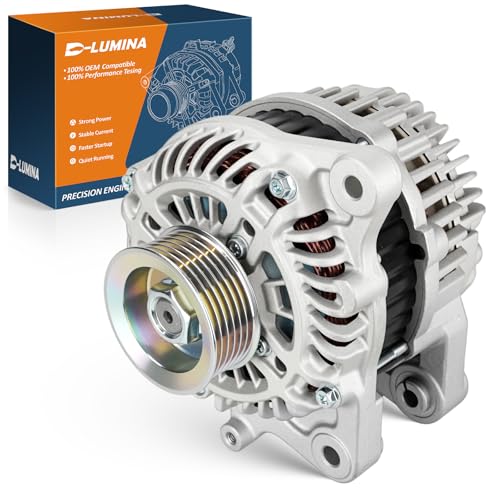 Image of 11537N High Output Alternator 95Amp Compatible with Honda Civic 2012-2015 1.8L, HR-V 2016-2018 1.8L, Acura ILX 2013-2015 2.0L, Replace 31100-R1A-A01, 31100-R1A-A010M2, A005TJ0191