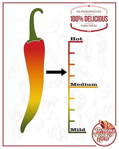 Jersey Girl Sizzlin' Sodium/Salt Free Hot Sauce - Made With Scorpion & Ghost Pepper 5Oz (Spicy) All Natural Ingredients #TOP4