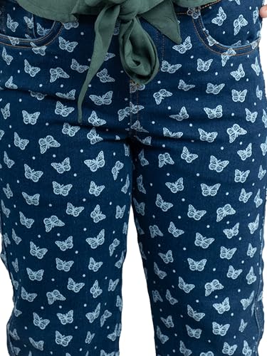Image of KiddoPanti Girls Denim Capri Jeggings