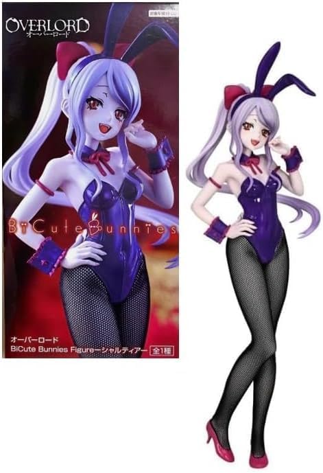 Thunder Tech -Overlord BiCute Bunnies Figure - Shalltear Bloodfallen - Approx 11.8 Inch Japanese, White