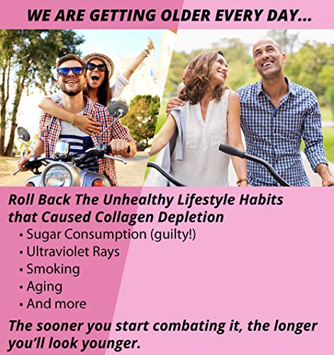 Vegan Collagen Builder – Glow Healthy, Grow Strong – 35 Powerful Plant Based Extracts Collagen, Keratin & Elastin Builder For Skin, Hair, Nails, Bones, Cartilage, Tendons – Non Gmo – 60 Tablets #TOP2