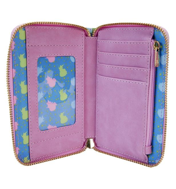 Loungefly Disney Sleeping Beauty Stained Glass Castle Zip Around Wallet4