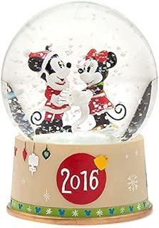 Disney Mickey Mouse & Minnie Mouse Snowglobe- Holiday 2016 - coolthings.us
