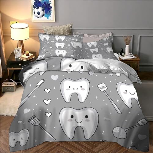 Parure de lit hypoallergénique microfibre douce contre allergies - 6