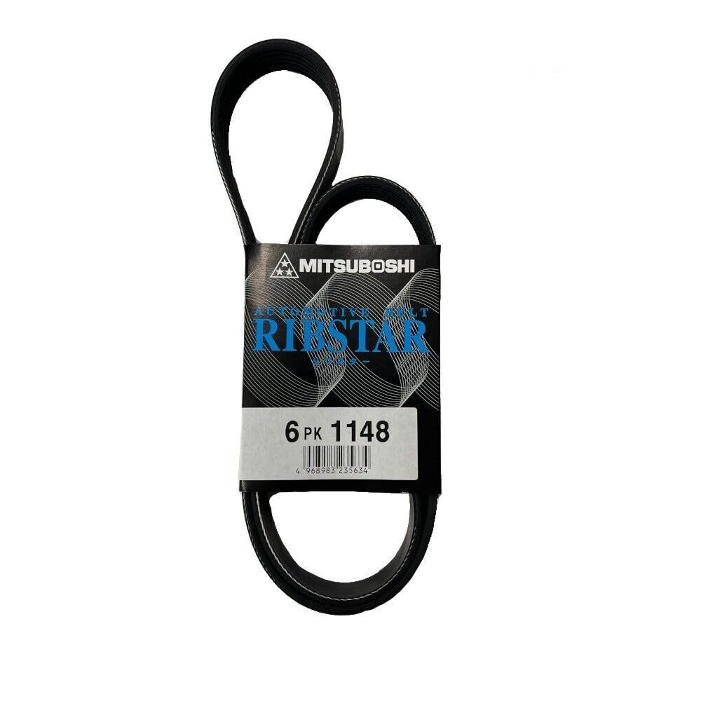Amazon.com: MITSUBOSHI 6PK1148 RIBSTAR belt : Automotive