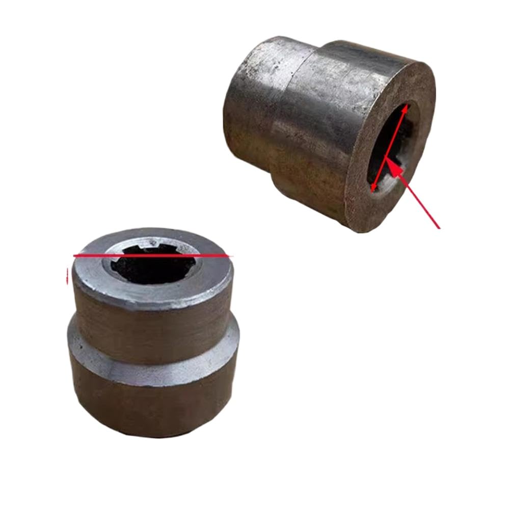 Adaptador de conector de eje de transmisión estriado de marcha atrás, 6T, 6 dientes, 20mm, 17mm, Compatible con 110, 150cc, 300cc, ATV, Quad, triciclo de 3 ruedas