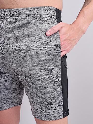 Image of TECHNOSPORT Men's Active Running Shorts - (MSOR36-P) Pack of 1