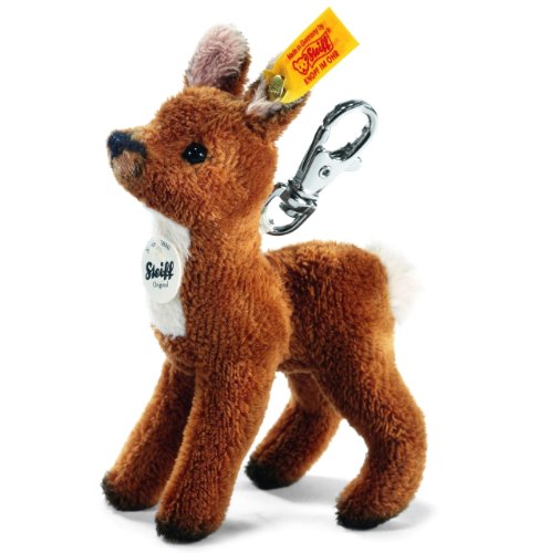Preisvergleich Produktbild Steiff 112256 - Schluesselanhaenger Rehkitz, 10 cm, braun