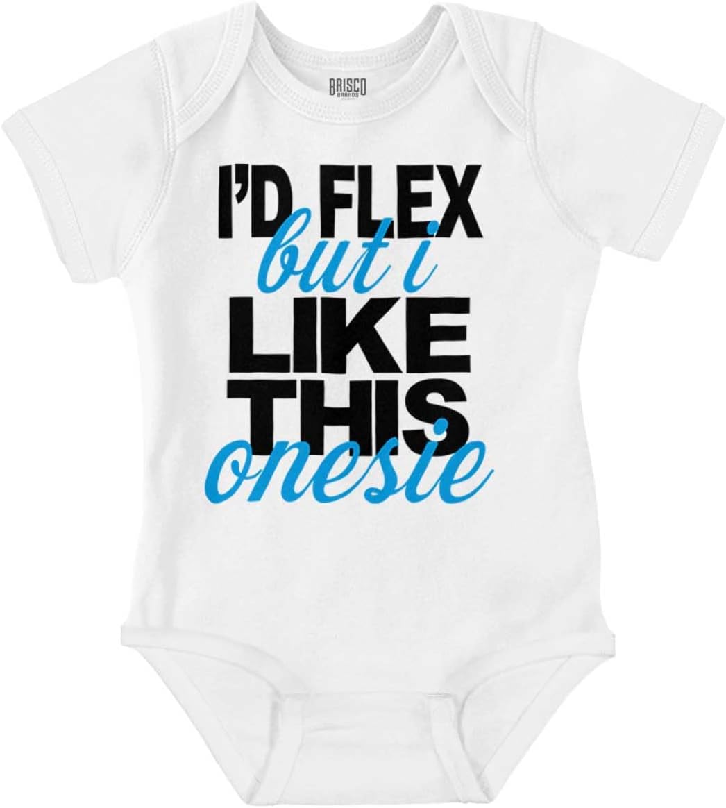 Brisco Brands Flex Funny Shower Child Niece Present Baby Bodysuit Jumper Boys