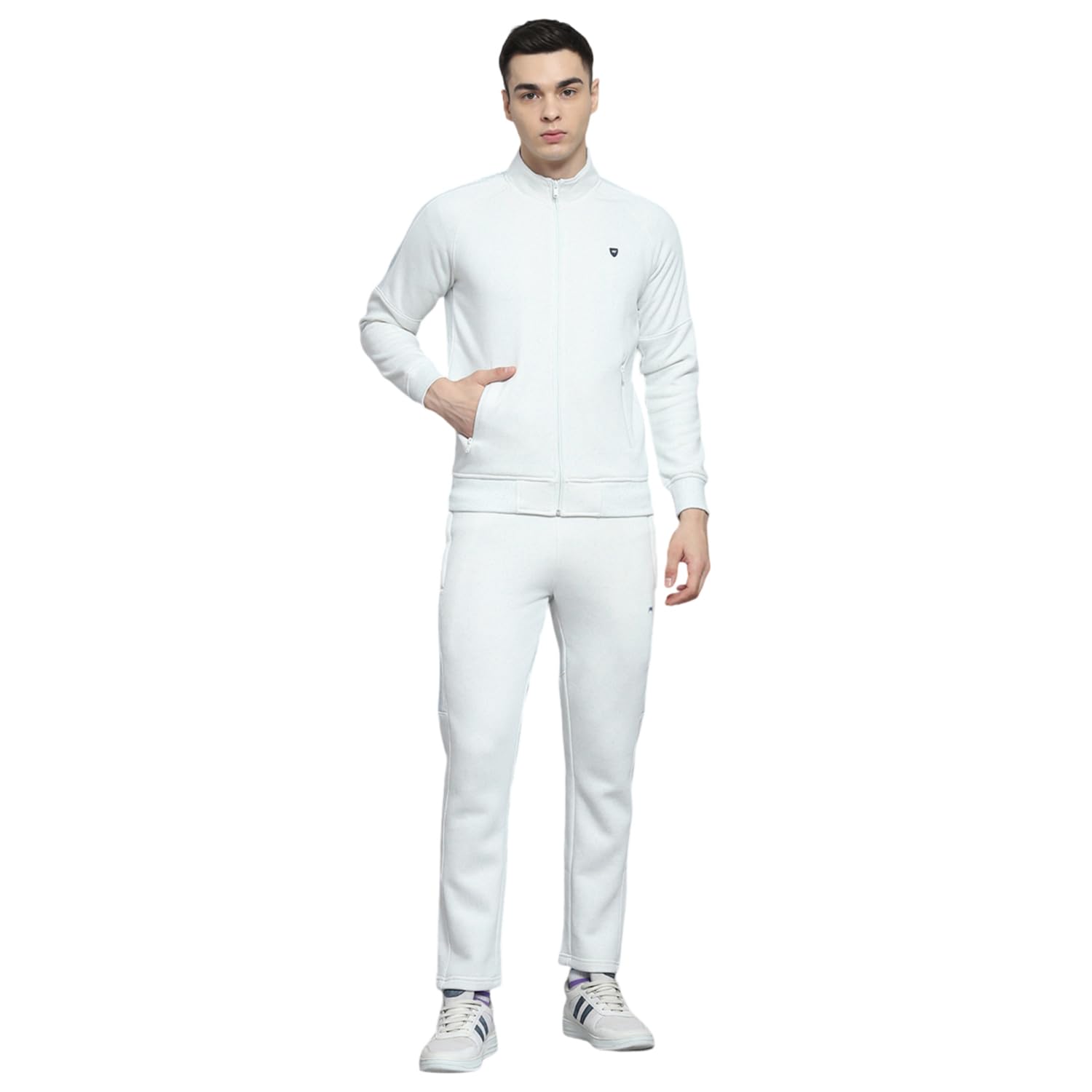 monte carlo Mens Printed Sky Blue Mock Neck Full Sleeve Tracksuit 224066550-2-picture-29