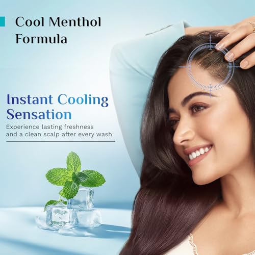Image of Pilgrim Australian Tea Tree & Salicylic Acid Anti-Dandruff Shampoo with Cool Menthol | Up to 100% Dandruff Reduction*| Soothes Itchy Scalp | Non-Drying Formula | All Hair Types | For Men & Women (400ml)