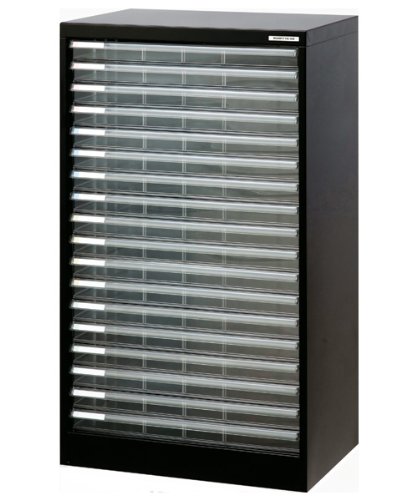 ナカバヤシ アバンテV2 フロアケースA3/浅18段/ A3F-18クロ