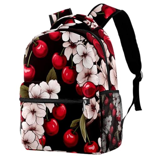 Sac à dos de voyage Campus fleurs roses et cerises multicolore taille unique