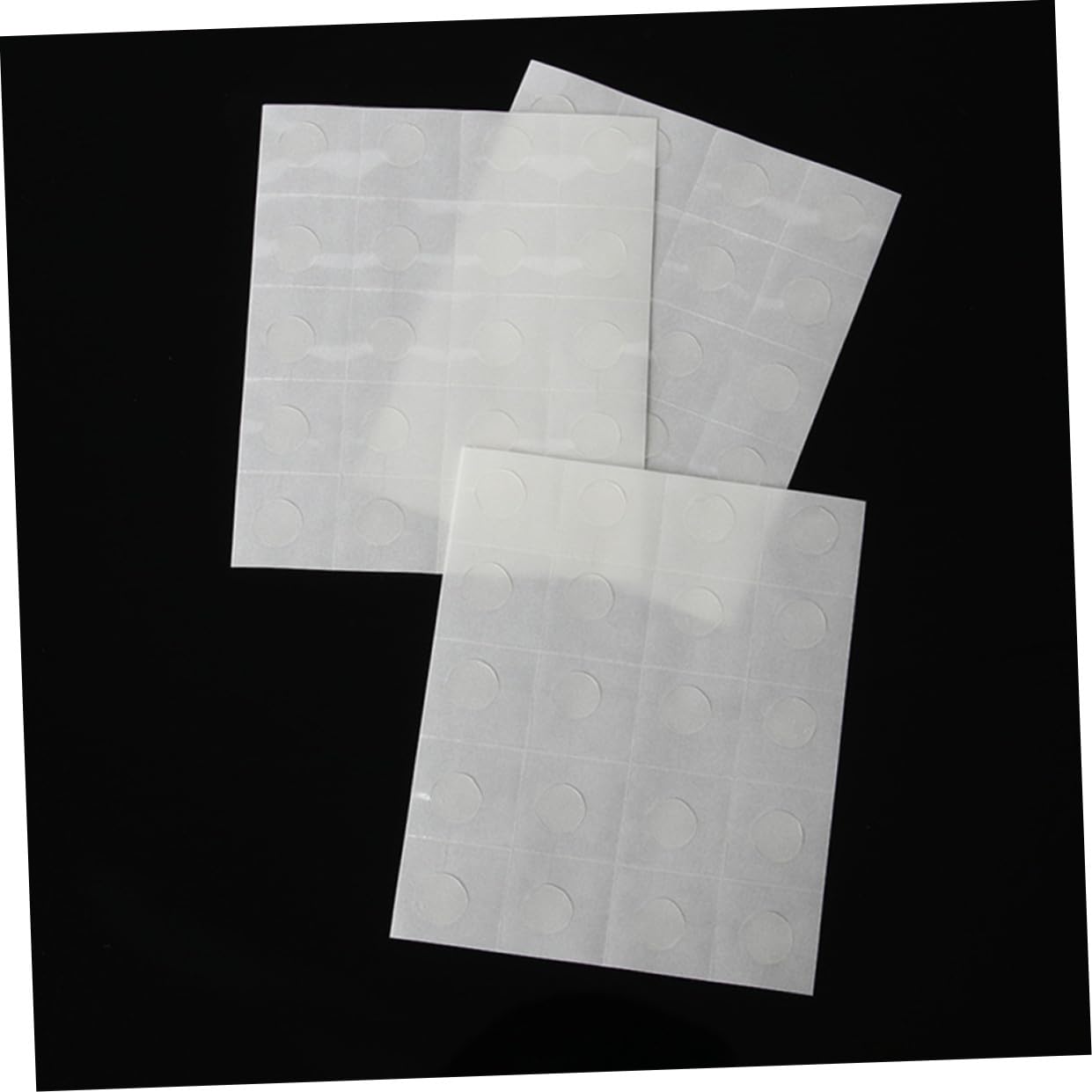 Balloon Adhesive Dots 60 Sheets Round Latex Double Sided Craft