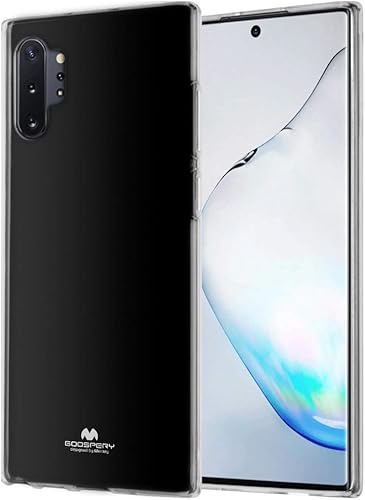 GOOSPERY Funda transparente para Samsung Galaxy Note 10 Plus (2019) Funda delgada de goma TPU (transparente)