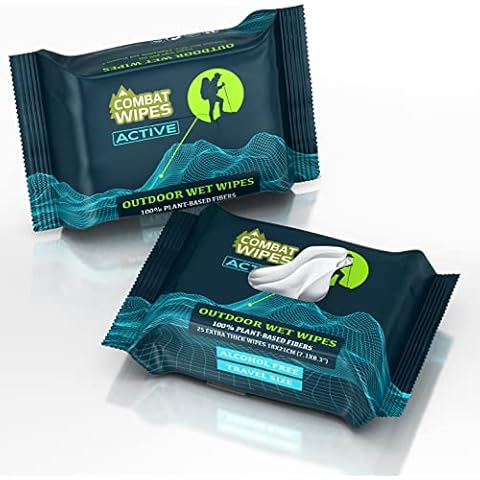 Combat Wipes ACTIVE Outdoor Wet Wipes thumbnail