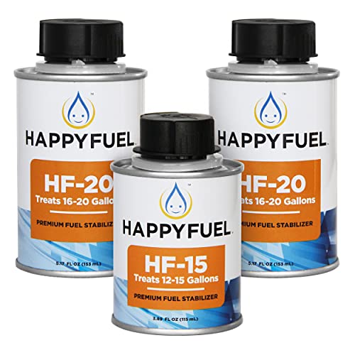 HappyFuel Premium Fuel Stabilizer, Gasoline Antioxidant, RV, Boat and Marine Treats 55 Gallons