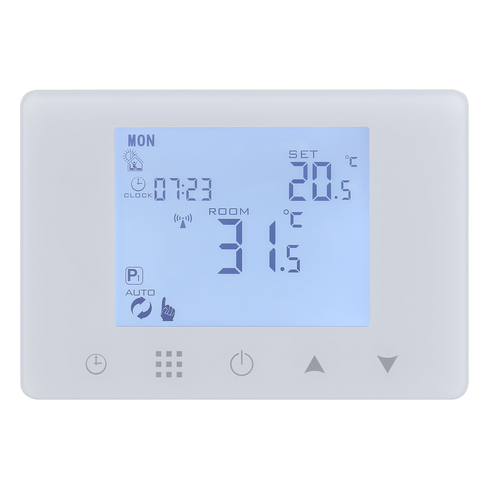 Wengart WG326BW - Termostato para caldera (funciona con pilas)