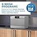 Danby DDW631SDB Countertop Dishwasher, Stainless