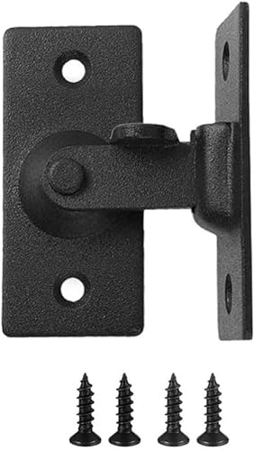 Mini tamaño 90 grados cerradura de puerta de pantalla deslizante Cerradura de puerta de granero Cerradura de puerta de granero Cerradura de cierre