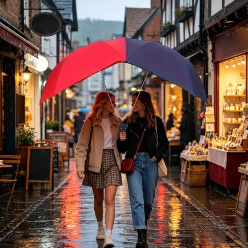 Parapluie double imperméable et coupe-vent haute performance - 3