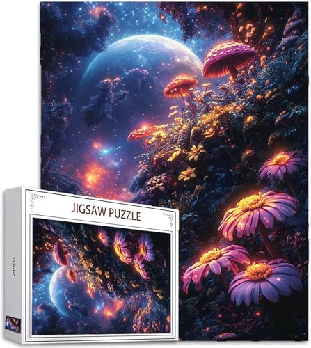 Sueño Puzzle 5000 Piezas Adultos, Puzzle Bosque Patrón Diseño, Jigsaw Adultos, DIY Artesanía Familia Actividades con Embalaje de Caja de Regalo, Home Room Wall Decor, Regalo Mujer, 156x105cm, Model656
