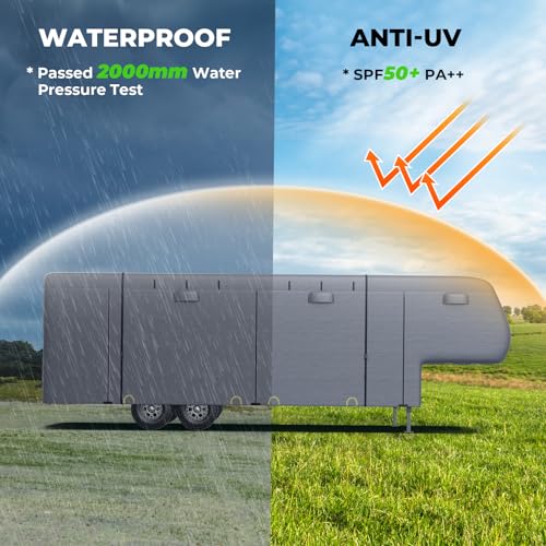 Fonzier 5th Wheel RV Cover 31-34FT