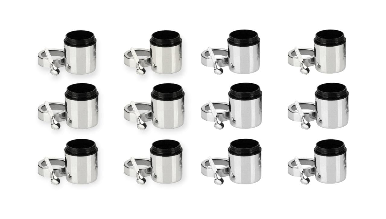 Atrock Containers For Kitchen Storage|Jars & Containers Set Of 12 With 12 Spoon|Grocery Containers|175Ml Each Container|Stainless Steel Storage Containers|Small Containers|Spice Containers - Silver (B0CGRY7898) Amazon Price History, Amazon Price Tracker