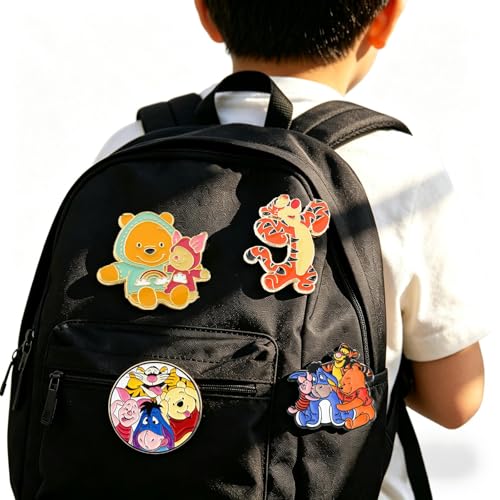 Image of 4pcs TV Movies Cartoon Cute Pins, Zinc Alloy Pin for Women and Men