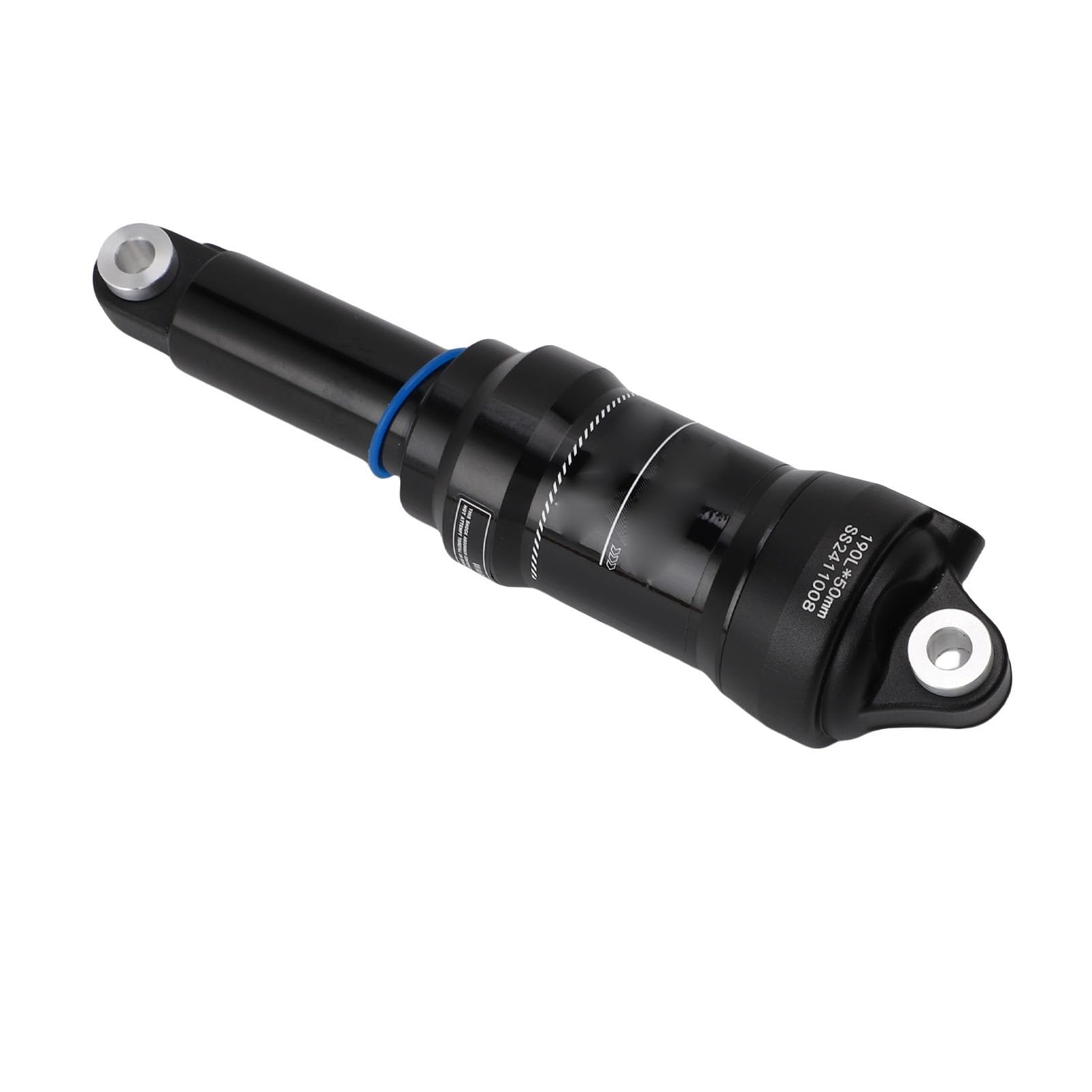 Socobeta Powietrzny Amortyzator Tylny Roweru Górskiego Downhill Uniwersalny Stop Aluminium Zapewniający optymalną amortyzację na Nierównych Trasach 190 Mm (Biały)