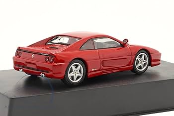 フェラーリ F355 ミニカー 1/64 Ferrari F355 Spider Yellow LV-N Diecast Scale Model Car