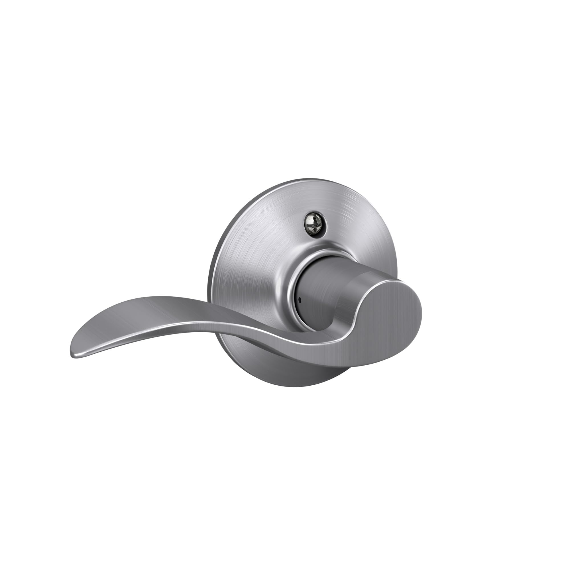 SCHLAGE F170ACC626RH Accent Right Hand Dummy Lever, Brushed Chrome Lock Company