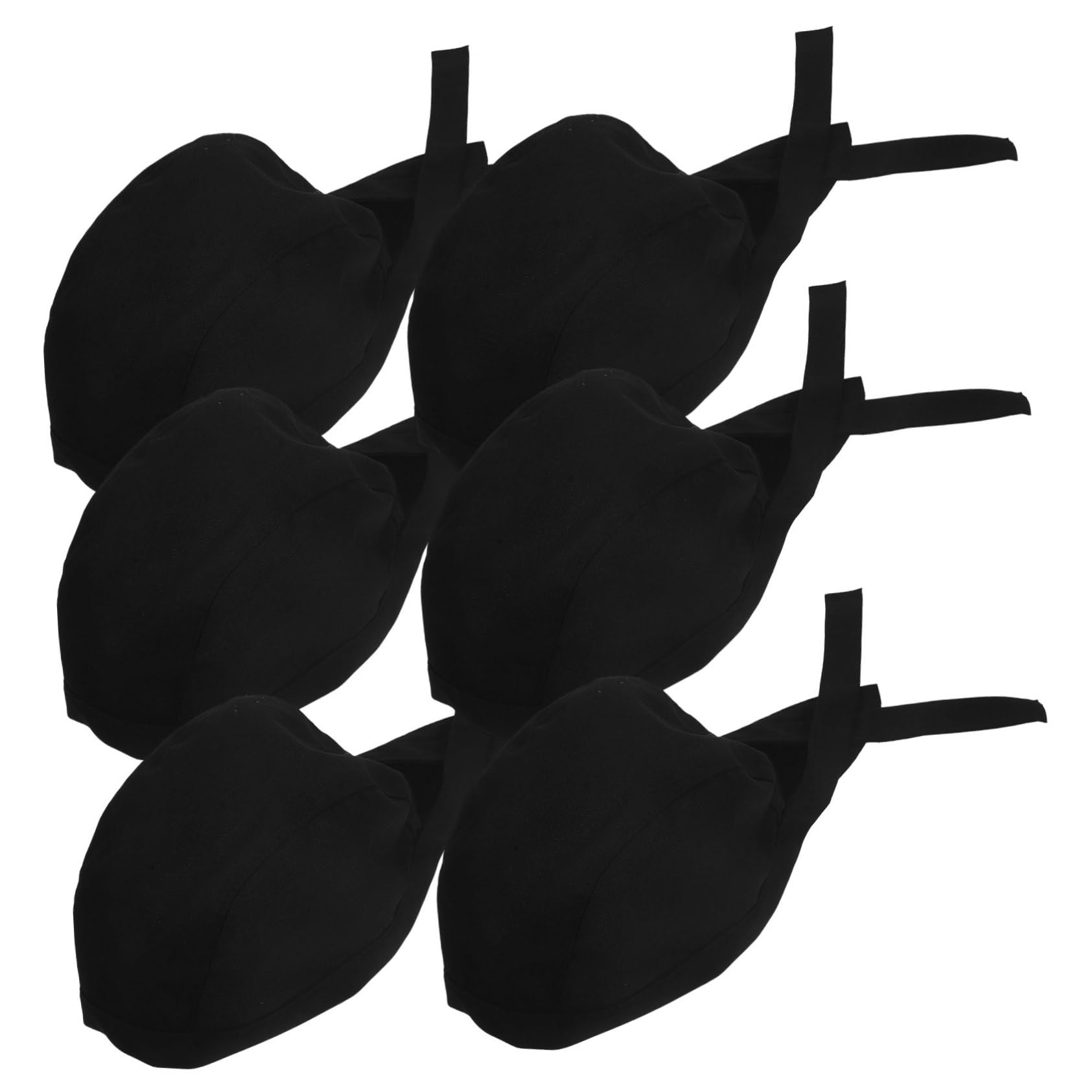 Sombrero De Cocinero Gorros Gorra Absorbente Mujer Gorro Cocinero Gorro De Cocina Sombreros De Cocina De Restaurante Gorras De Chef De Tela De Algodón Black