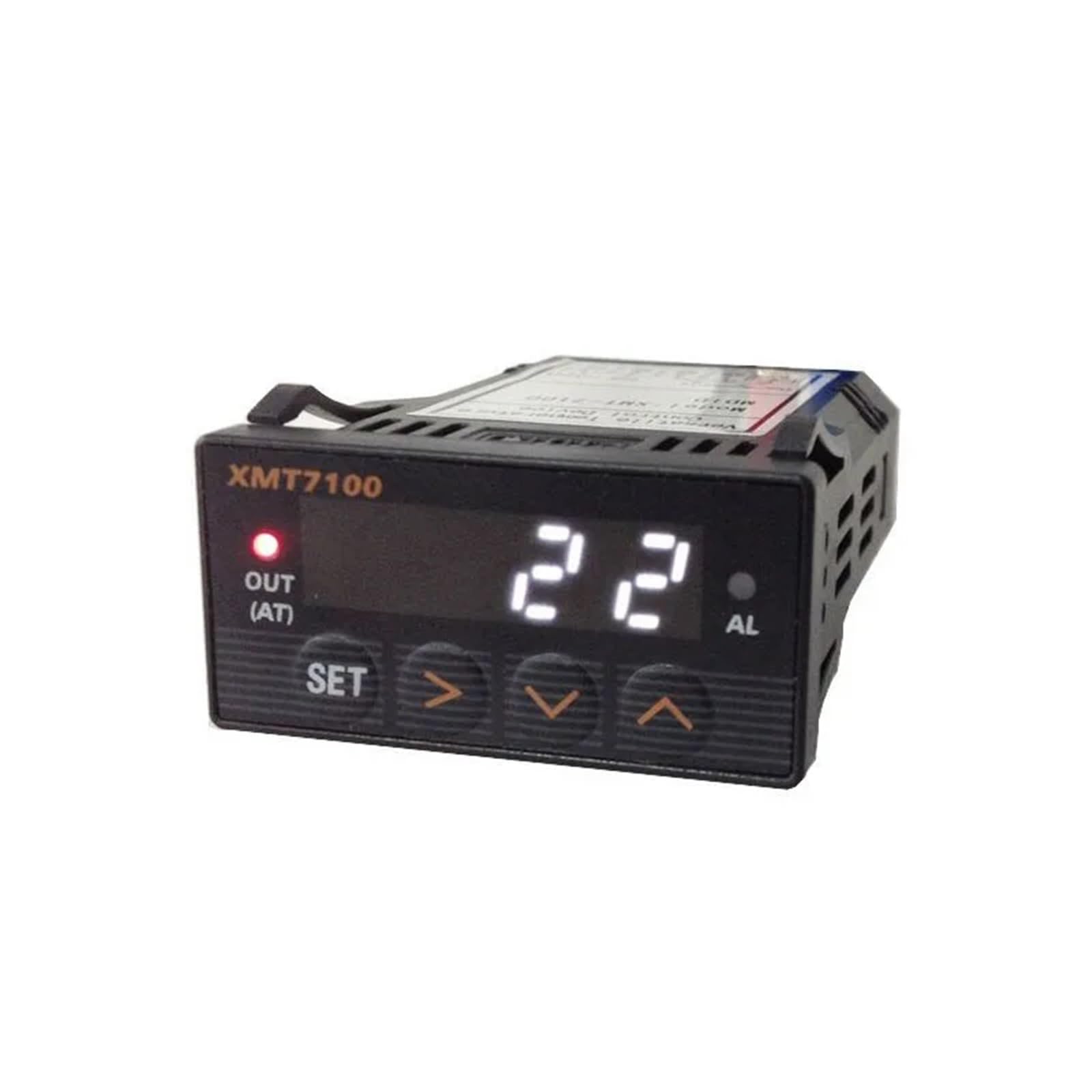 Controlador de temperatura PID inteligente CA/CC 85-260 V con pantalla LED roja
