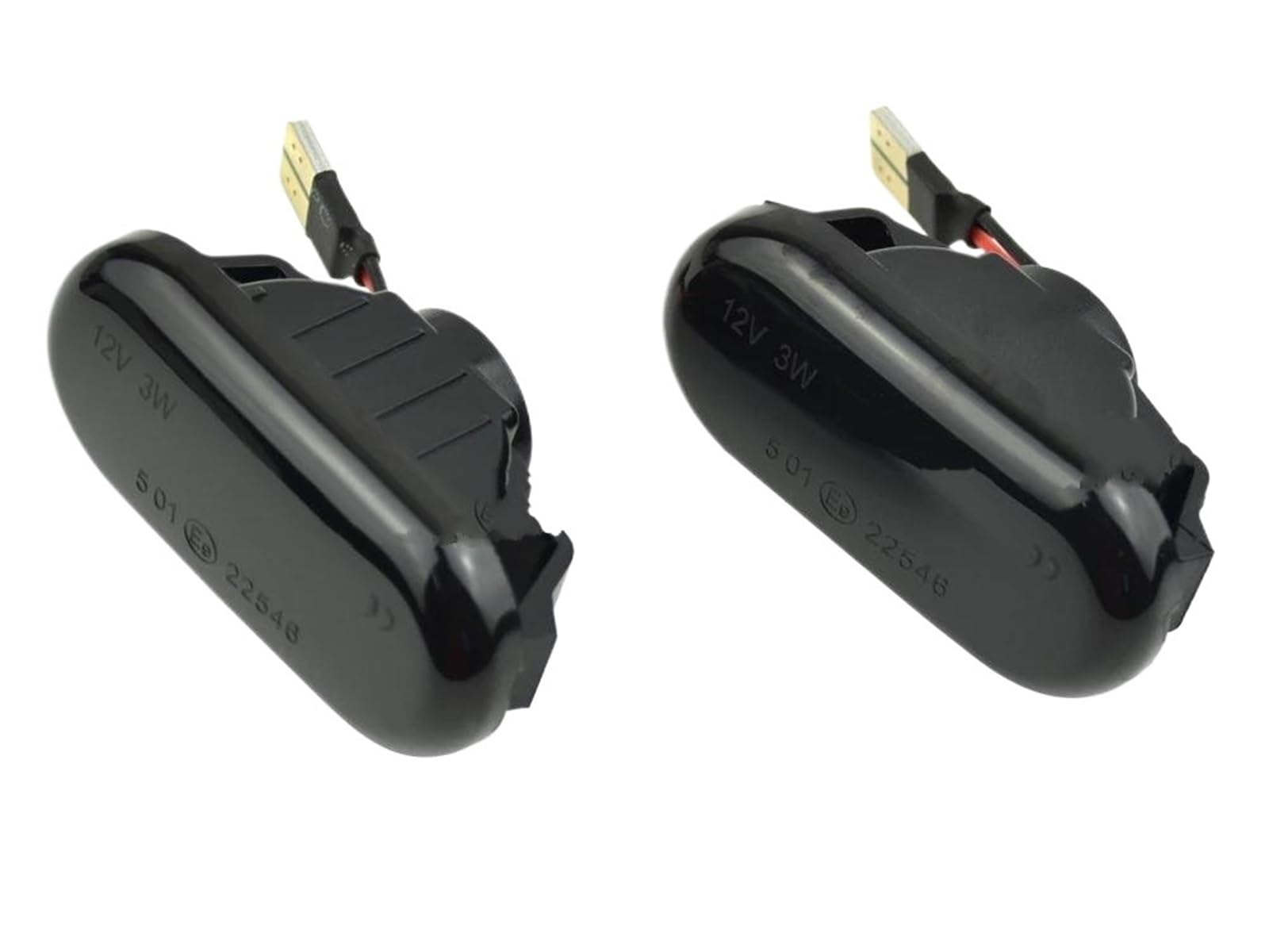 Intermitentes laterales para Cube Z11 con luz de señalización dinámica color ahumado 8