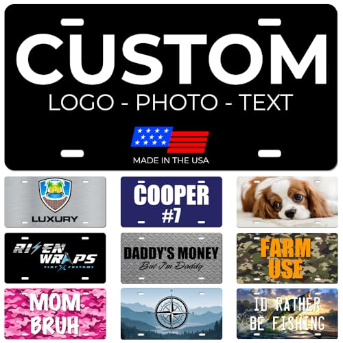 Personalized Custom Vanity License Plate for Cars &...