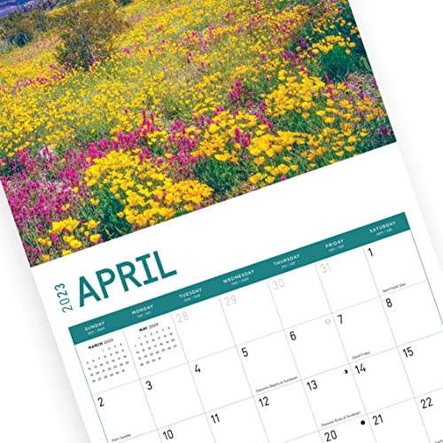 2023 American Landscapes Wall Calendar By Bright Day, 12X12 Inch, Beautiful Usa Travel Photography #TOP5