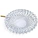 jenifer2015 Crystal Cut Glass Round Ashtray Ash Tray7.67" / Large Ashtray Smoke Collectible Tribal Decoration