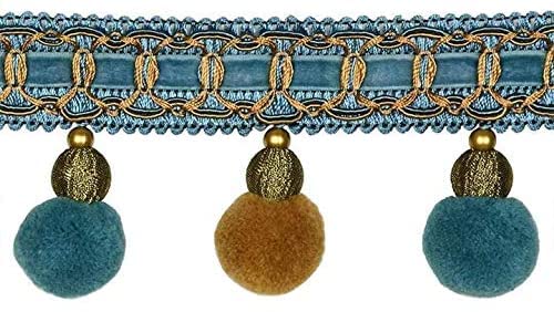 Accessoires de costume frange à pompons pour customisation