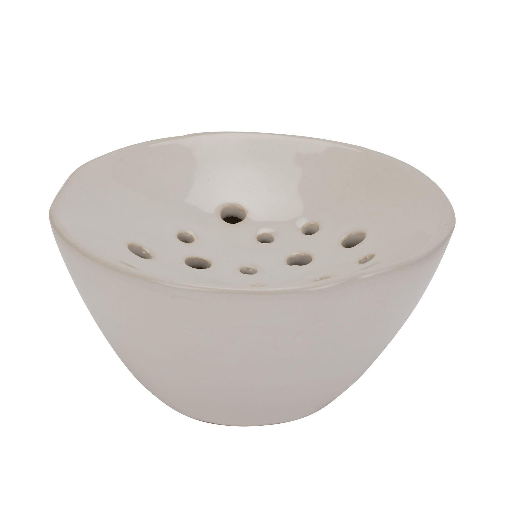 Hill Interiors Ceramic Flower Frog (One Size) (White)