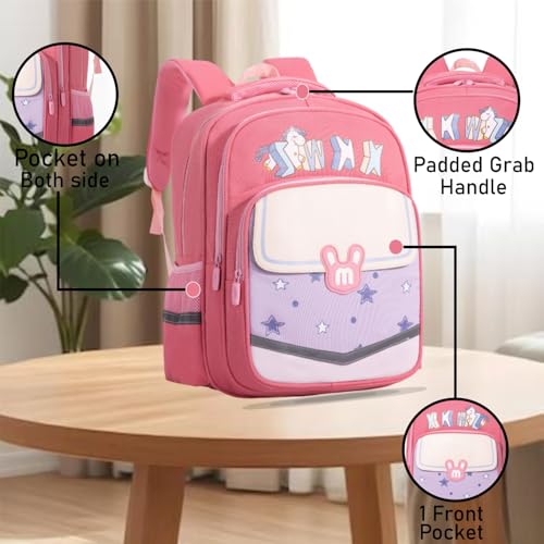 Image of Tinytot 22 Litre 17-Inch Waterproof Large School Bag for Boys & Girls, Kids School Bag, School Backpack for Girls and Boys, for Kids, Ideal for Children