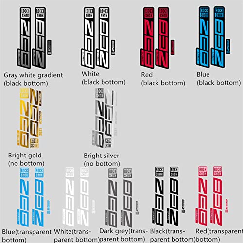 Adesivi Forcella Anteriore in Bicicletta Rockshox