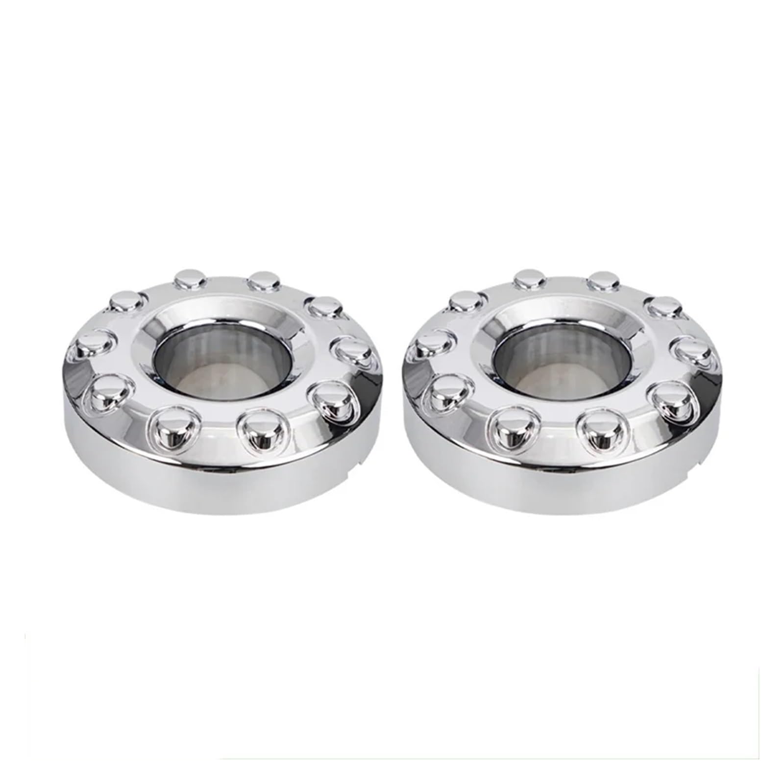 Enjoliveurs centraux de roue avant Auto Modified Super Duty 5C3Z1130NA Compatible Pour Ford F450 F550 05-17 (2 pièces)