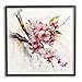 Stupell Industries Delicate Spring Cherry Blossoms Framed Giclee Art, Design by Ziwei Li