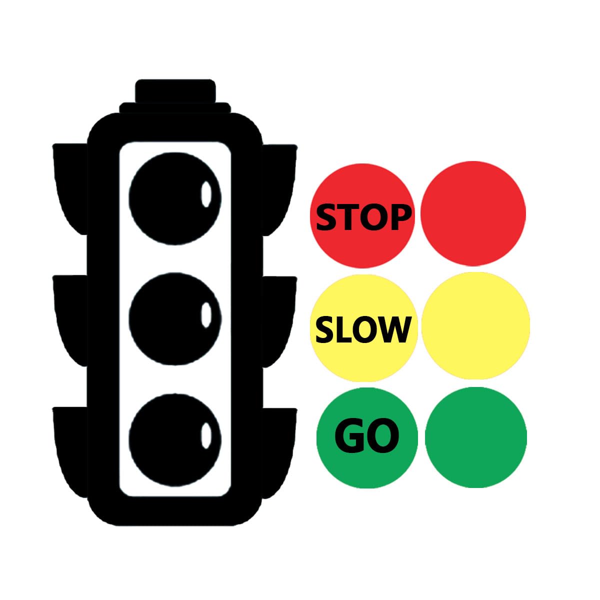 Traffic Light Craft Kit Traffic Lamp for Crafts and Fun Classroom Activities,30 Pcs Per Pack