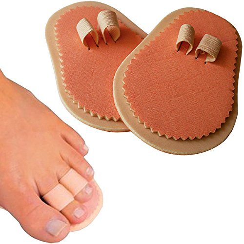 Hampton Direct 1 Pair Reusable Toe Straightener Align Crooked Hammertoes